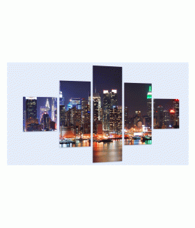 Multi-canvas New York City  5x
